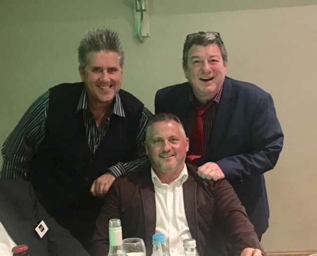 austin knight with Gary Marshall & Darren Gough