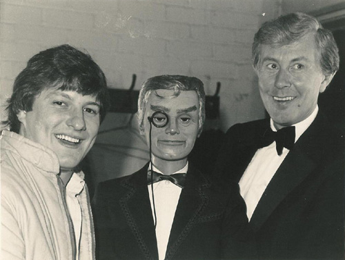 Ray Alan and Lord Charles with Austin