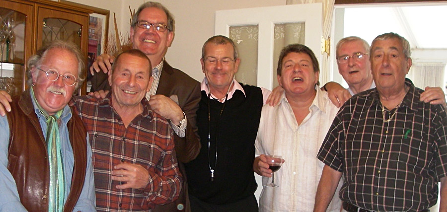 Mike Harding, plus Bernard Del Soldato, Philip Hamer, Max Beesley, Austin Knight, David Verity and Nobby Carr